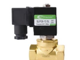 Клапан соленоидный 2/2 ходовой нормально закрытый серии SLP, малый диаметр