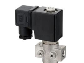 2/2 электромагнитный клапан нержавейка