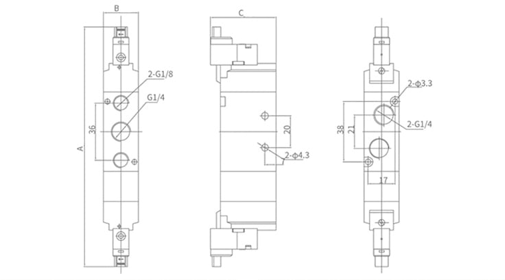 клапан соленоидный 5v210