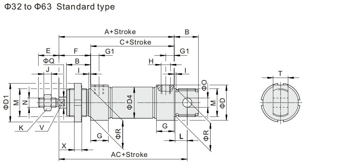 Мини Пневмоцилиндр