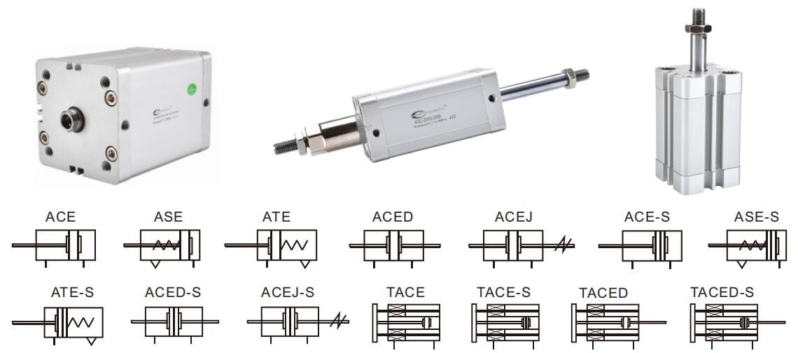 Компактные пневмоцилиндры