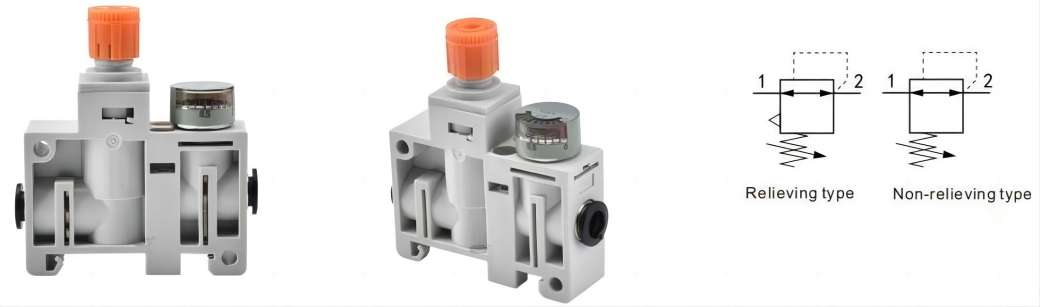 Компактный регулятор давления прямого действия