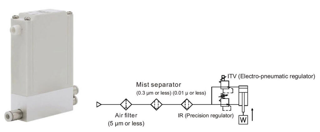 Компактный электропневматический преобразователь