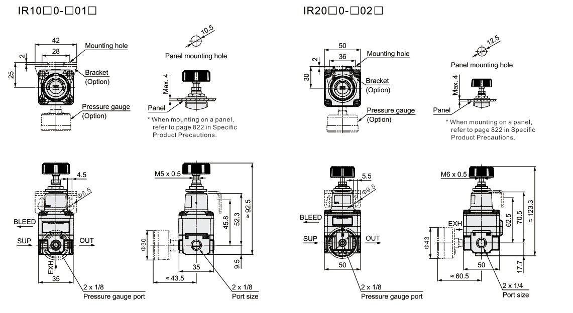 Вакуумные регуляторы давления