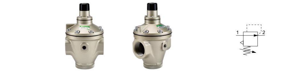 Регулятор давления с пилотным управлением