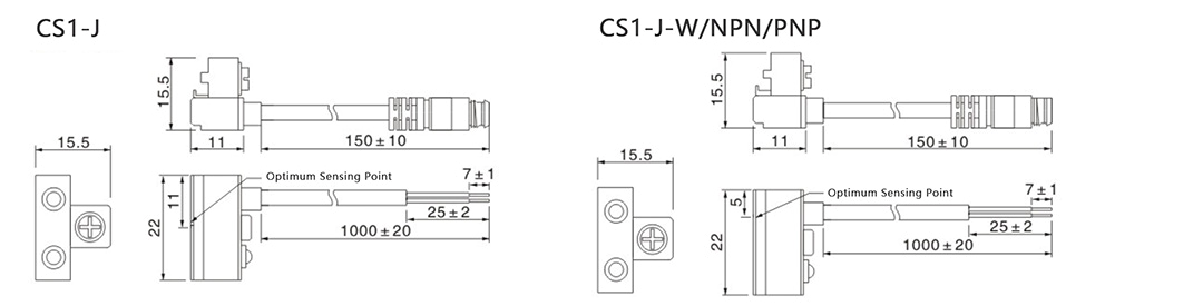 Герконовые (магнитные) датчики положения