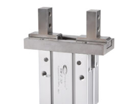 Пневмоцилиндр параллельный захват