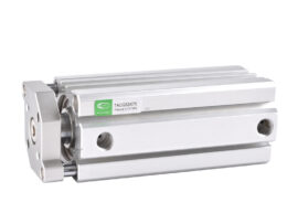 Компактный пневмоцилиндр с направляющими