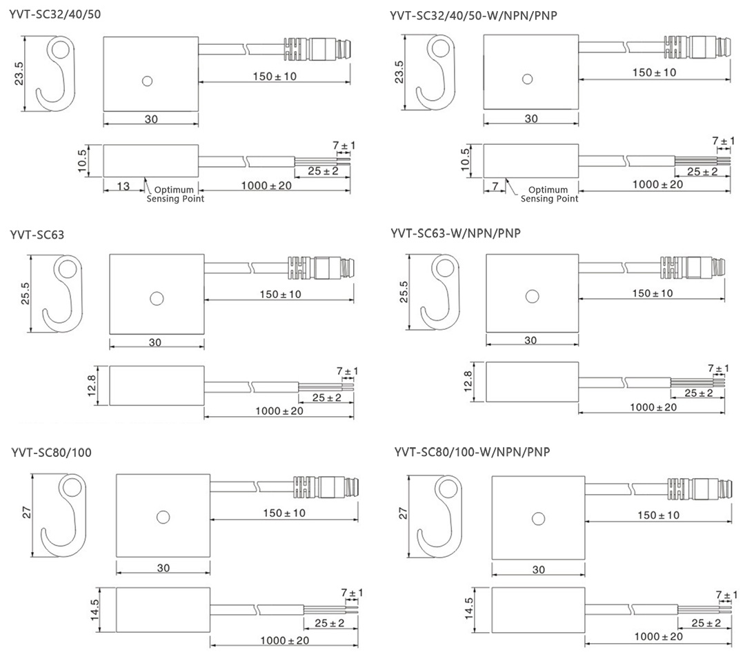 Пневматические датчики положения пневмоцилиндра 