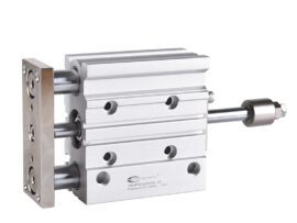 Пневмоцилиндры с направляющими и защитой от проворота