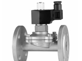 Электромагнитный клапан 220В нормально закрытый