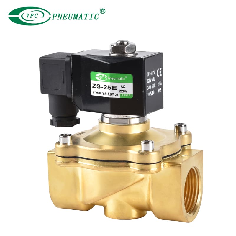 ZS normally closed solenoid valve Клапан нормально закрытый
