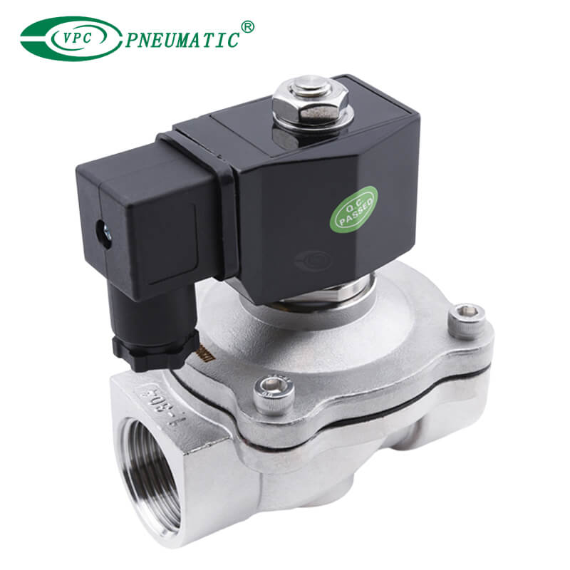 ZS solenoid valve NO 2/2 клапан электромагнитный нержавеющий