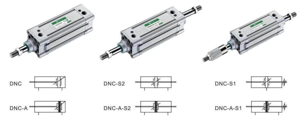 управление пневмоцилиндром